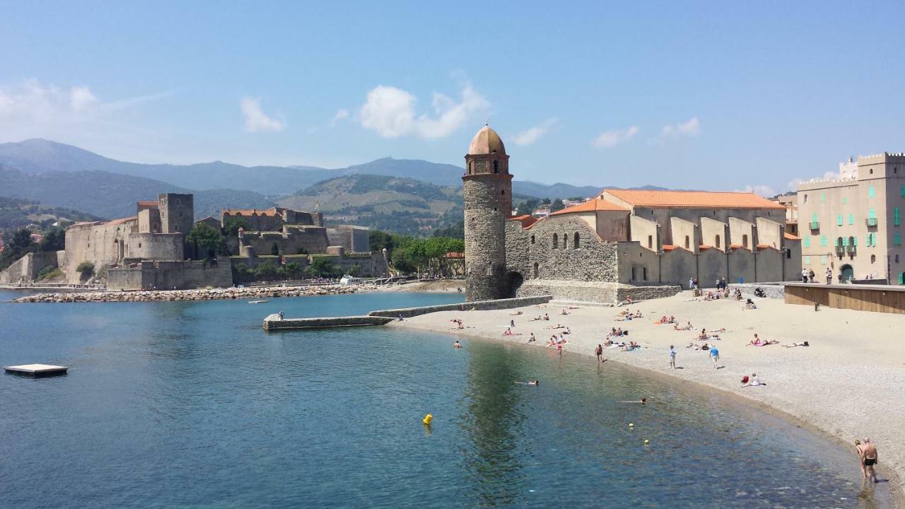 4Sap22 Appartement Climatise Avec Double Terrasses Collioure Bagian luar foto